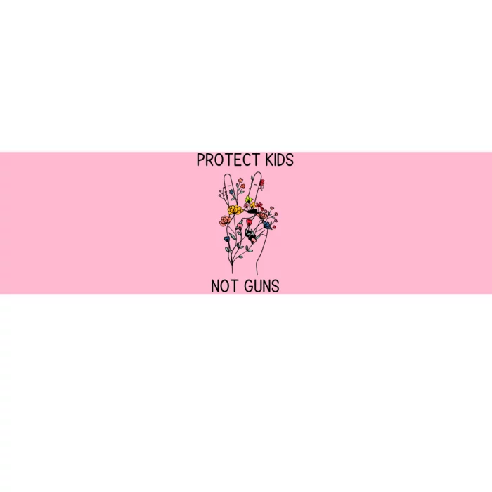 Protects Kidss Not Guns Bumper Sticker