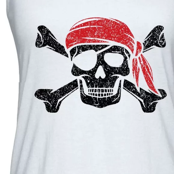 Pirate Kids Or Adults Crossbones And Skull Ladies Essential Flowy Tank