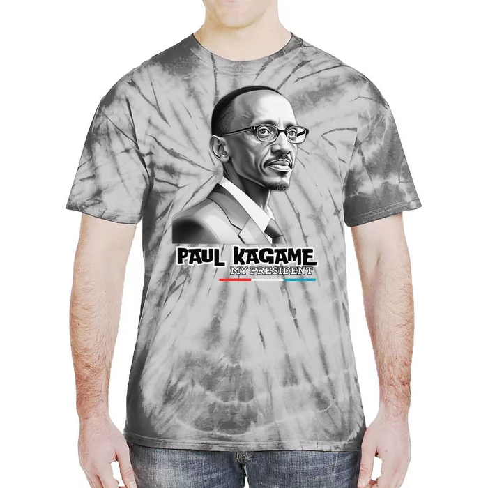 Paul Kagame Tie-Dye T-Shirt