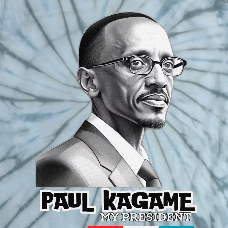 Paul Kagame Tie-Dye T-Shirt