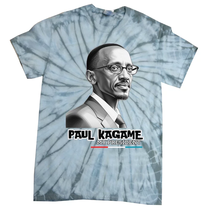 Paul Kagame Tie-Dye T-Shirt