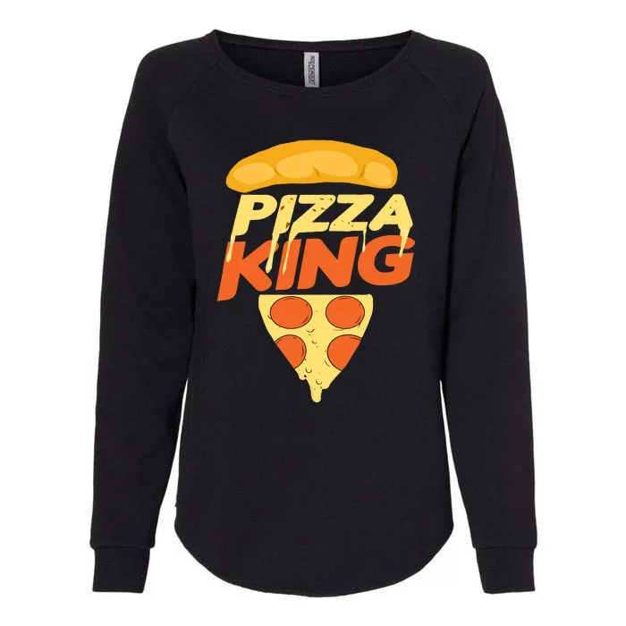 Pizza King Womens California Wash Sweatshirt