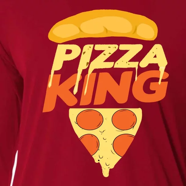 Pizza King Cooling Performance Long Sleeve Crew