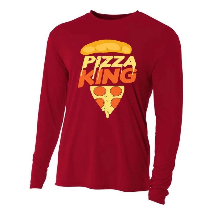 Pizza King Cooling Performance Long Sleeve Crew