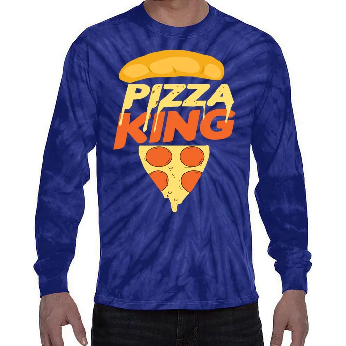 Pizza King Tie-Dye Long Sleeve Shirt