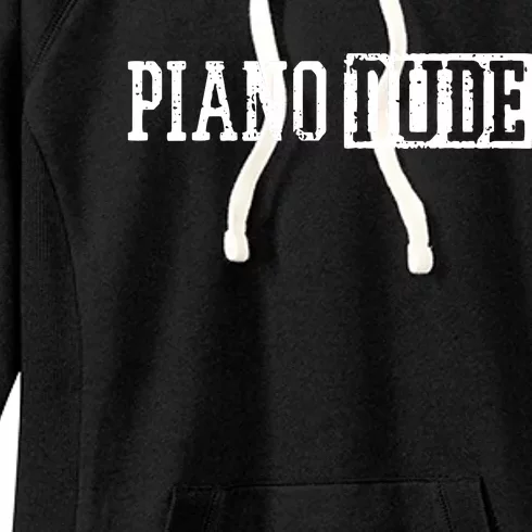 Piano Keyboard Player Musician Pianist Gift Women's Fleece Hoodie