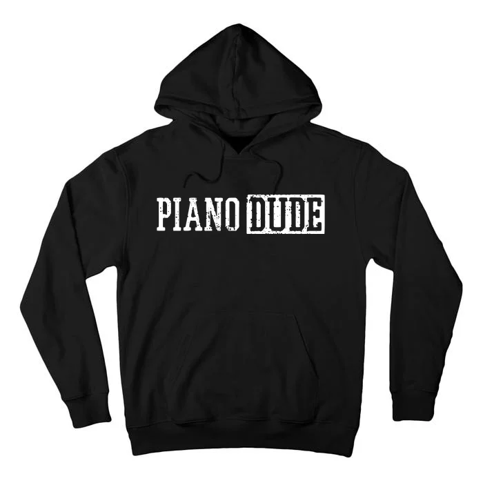 Piano Keyboard Player Musician Pianist Gift Tall Hoodie