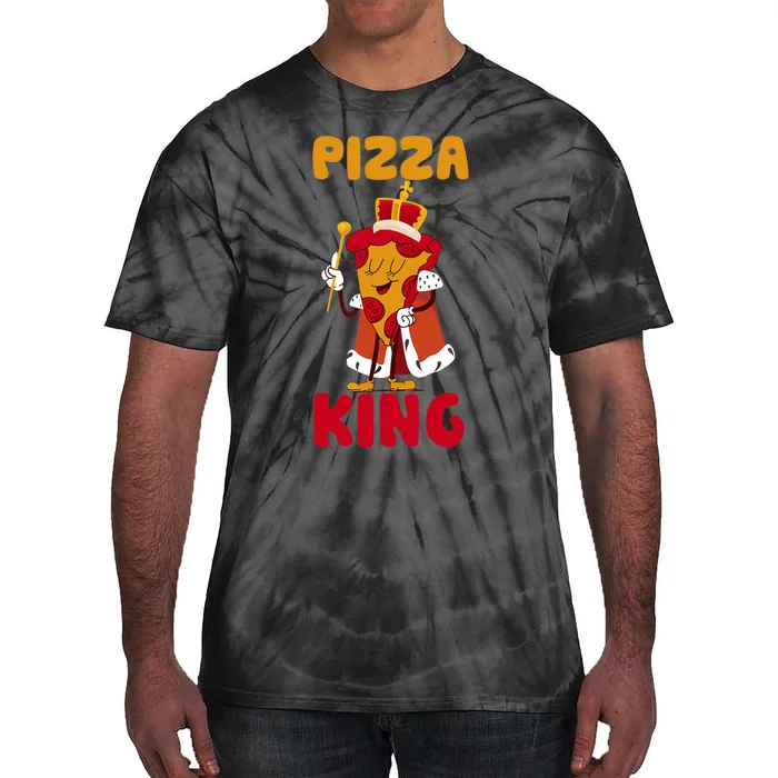 Pizza King, Pizza Lover Tee, Cute Pizza Tie-Dye T-Shirt