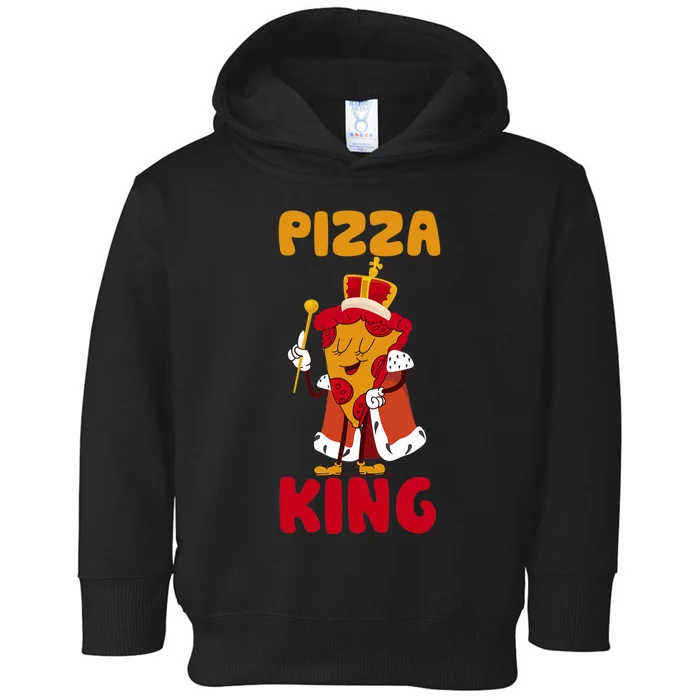 Pizza King, Pizza Lover Tee, Cute Pizza Toddler Hoodie