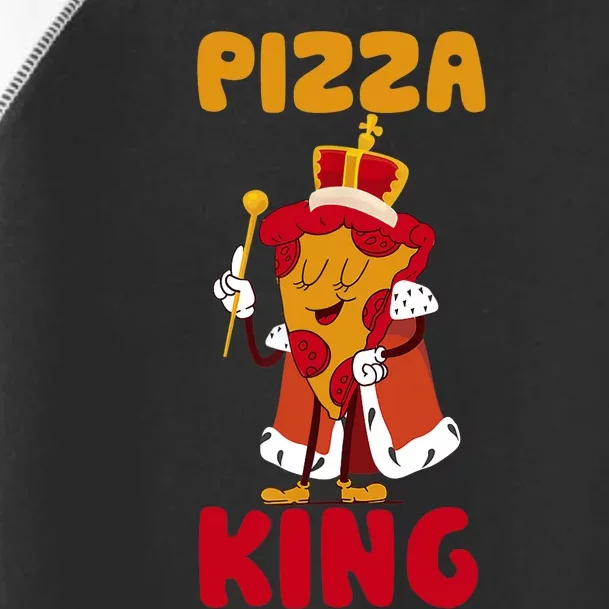 Pizza King, Pizza Lover Tee, Cute Pizza Toddler Fine Jersey T-Shirt