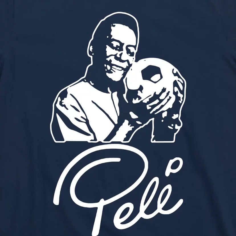 Pele, King Pele Brazil Brasil Football Legend Footy Soccer All Time T-Shirt