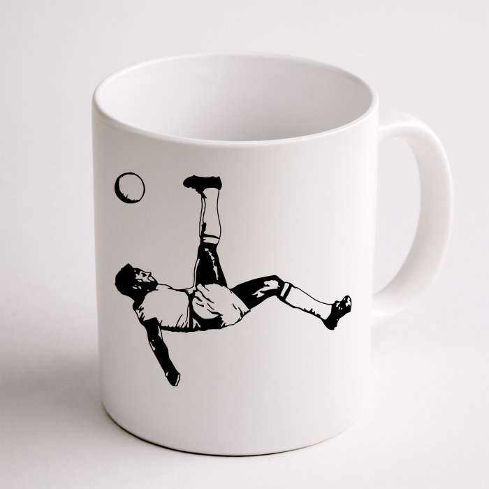 Pele, King Pele Brazil Brasil Football Legend Footy Soccer All Time Front & Back Coffee Mug