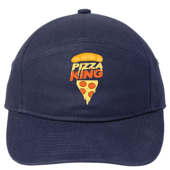 Pizza King 7-Panel Snapback Hat