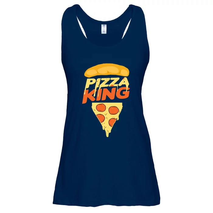 Pizza King Ladies Essential Flowy Tank