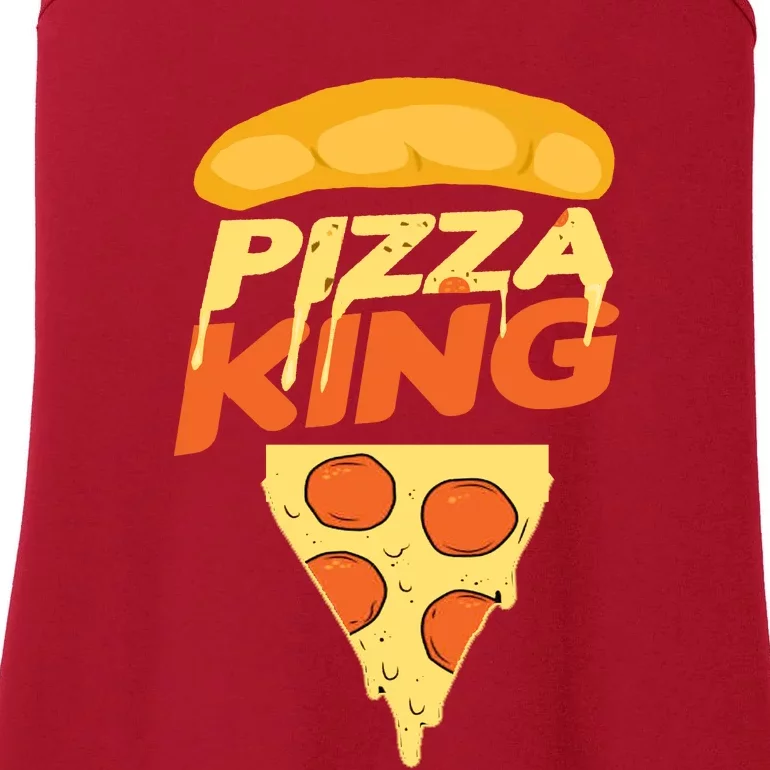 Pizza King Ladies Essential Tank