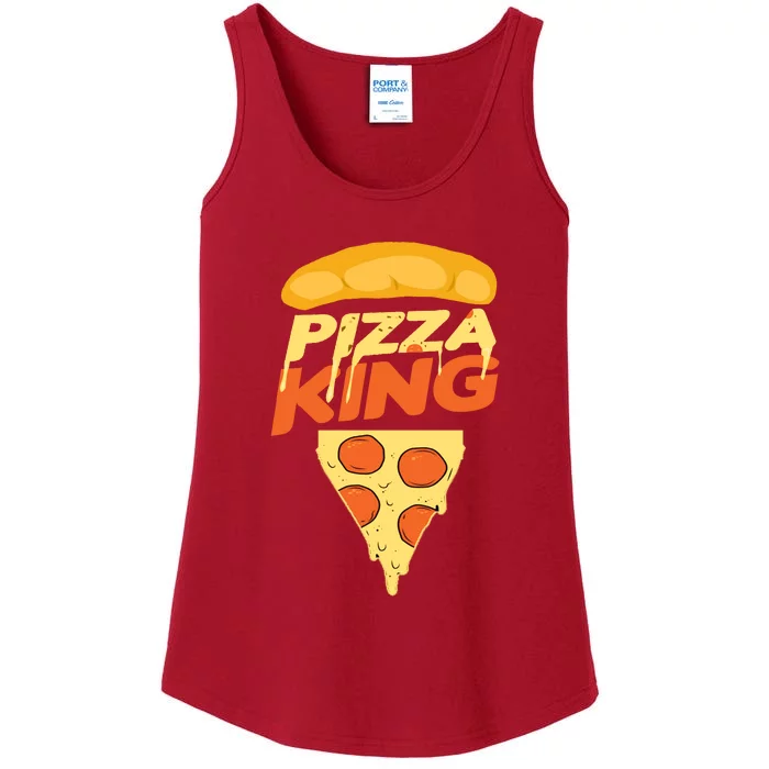 Pizza King Ladies Essential Tank