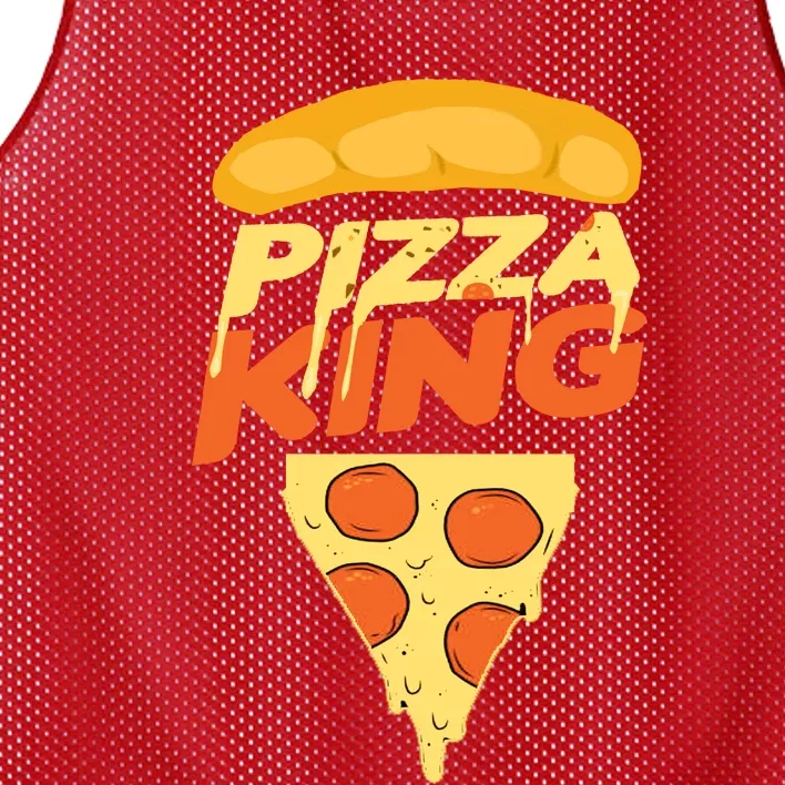 Pizza King Mesh Reversible Basketball Jersey Tank