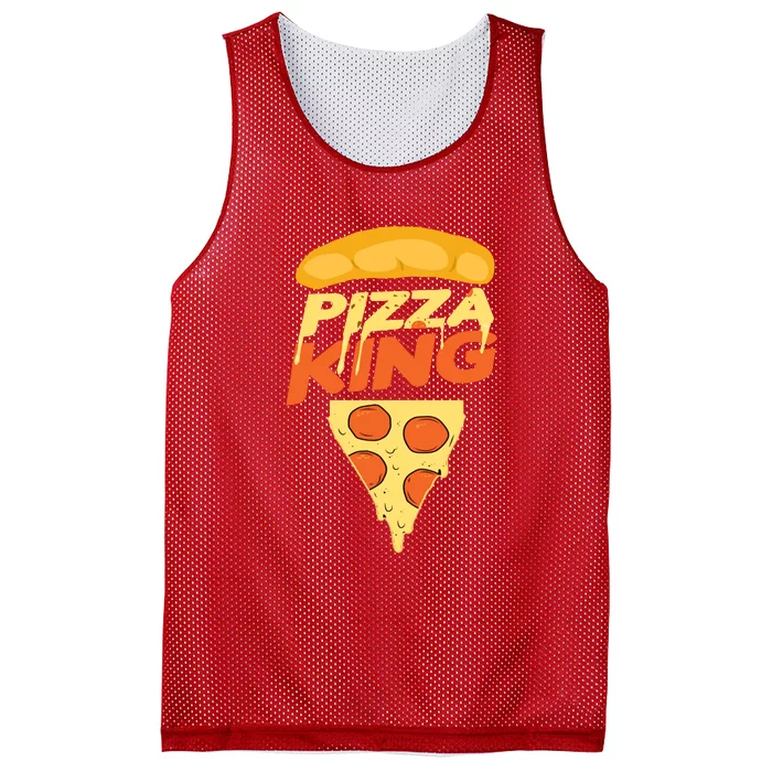 Pizza King Mesh Reversible Basketball Jersey Tank