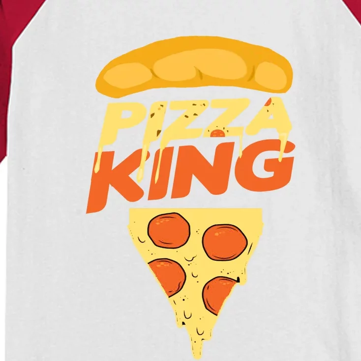 Pizza King Kids Colorblock Raglan Jersey