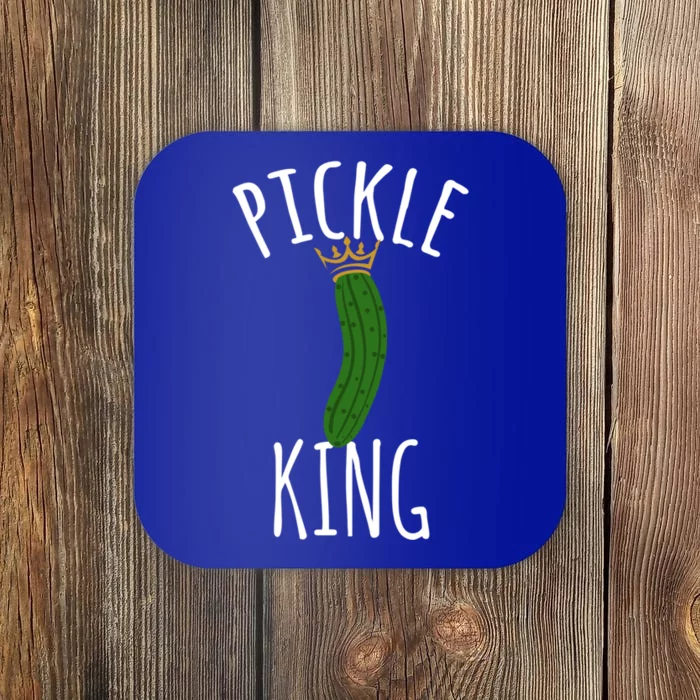 Pickle King Pickles Vegan Pickle Gift Coaster