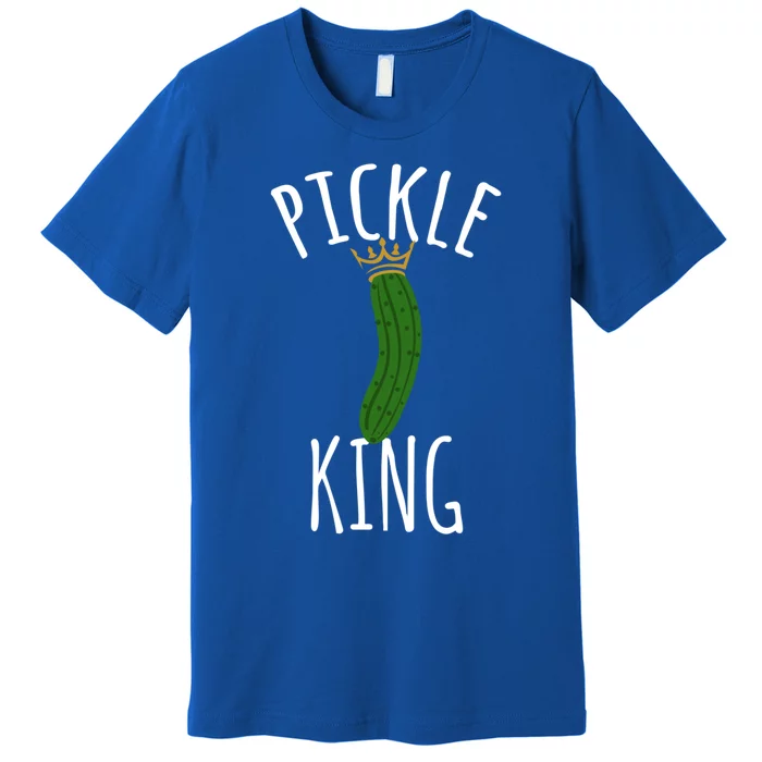 Pickle King Pickles Vegan Pickle Gift Premium T-Shirt