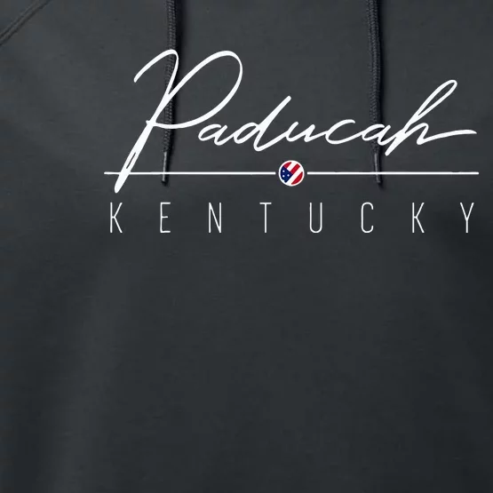 Paducah Ky Performance Fleece Hoodie