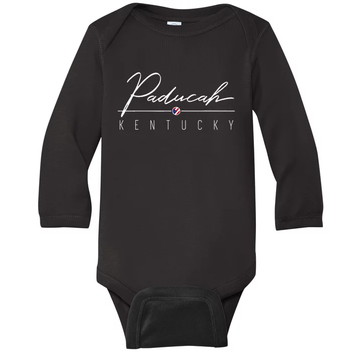 Paducah Ky Baby Long Sleeve Bodysuit