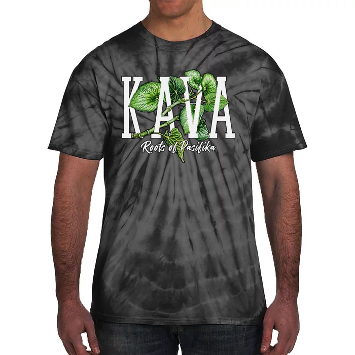 Pasifika Kava Roots Micronesian Melanesian Polynesian Tie-Dye T-Shirt