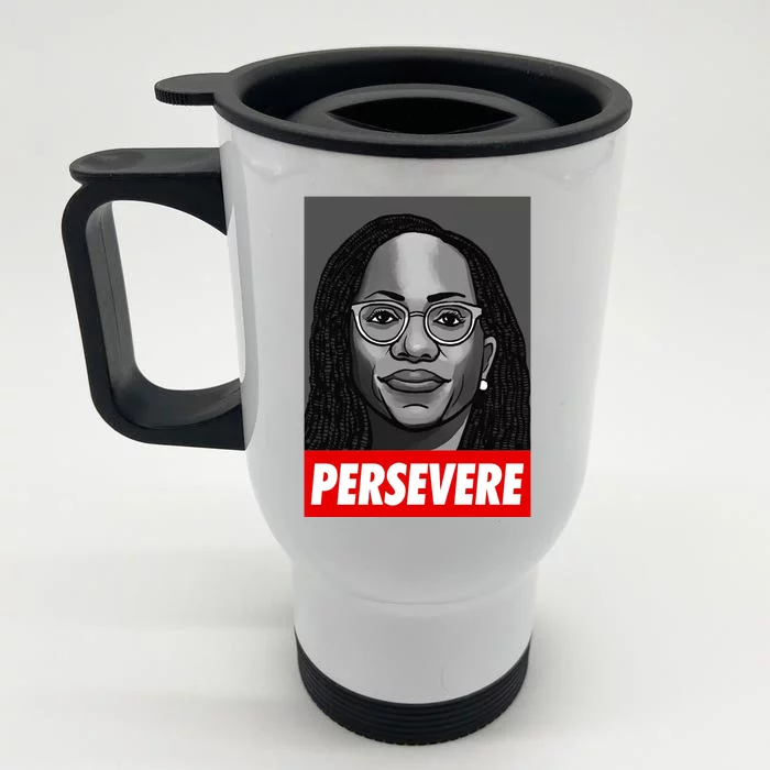 Persevere KBJ Supreme Front & Back Stainless Steel Travel Mug