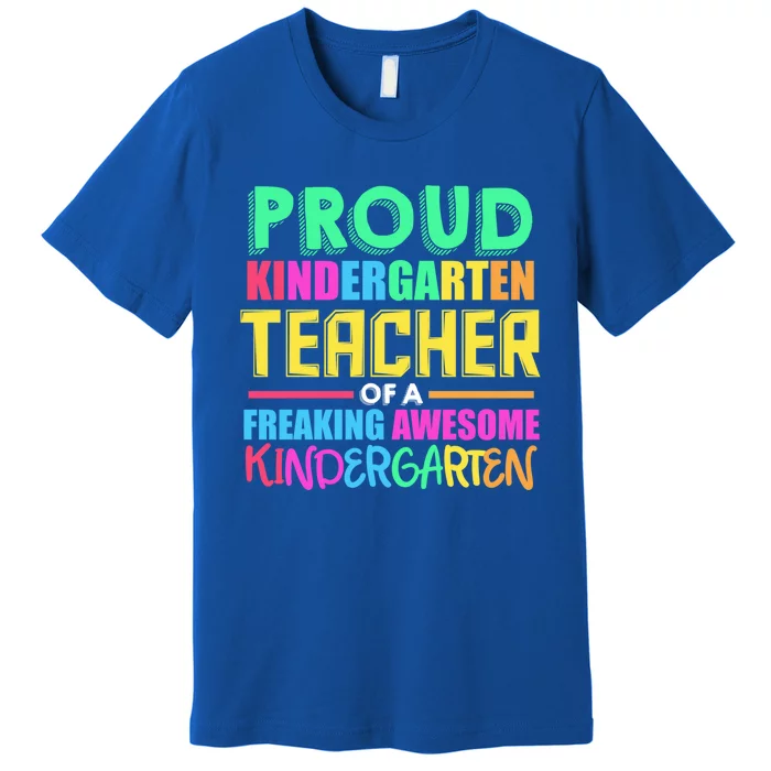 Proud Kindergarten Teacher Kindergarten Gift Premium T-Shirt