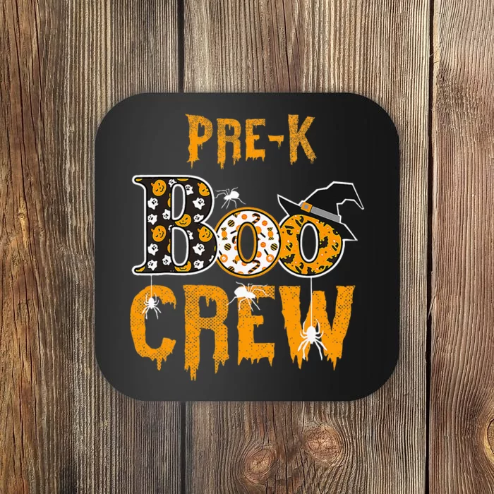 Pre K Teacher Boo Crew Halloween Pre K Teacher Coaster