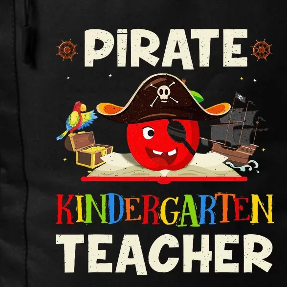 Pirate Kindergarten Teacher For Halloween Tees Pirate Day Daily Commute Backpack