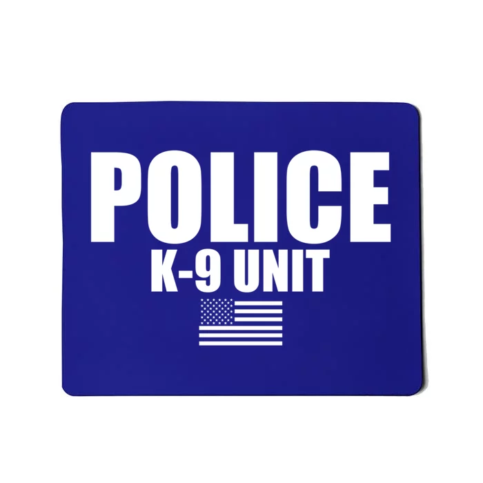 Police Kgift9 Unit Uniform Funny Gift Mousepad