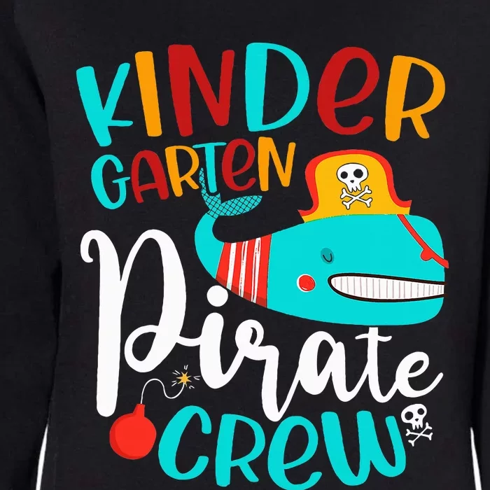 Pirate Kinder Whale Costume Kindergarten Teacher Halloween Womens California Wash Sweatshirt