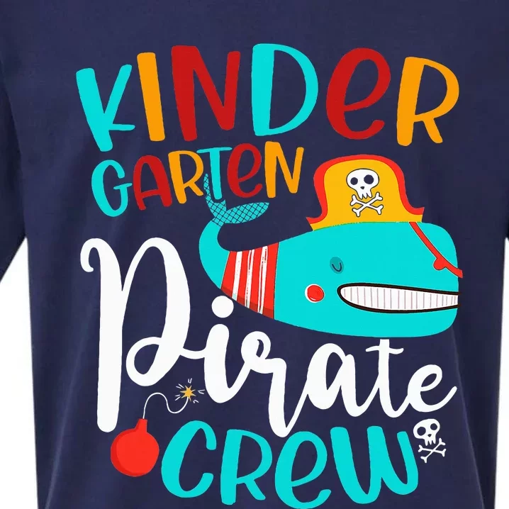 Pirate Kinder Whale Costume Kindergarten Teacher Halloween Sueded Cloud Jersey T-Shirt