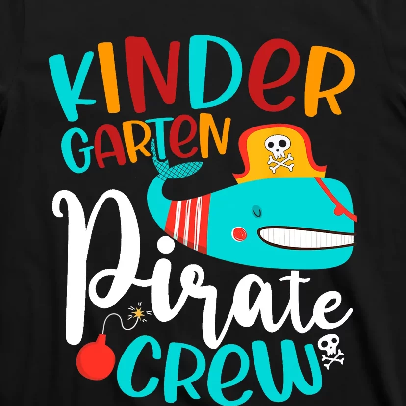 Pirate Kinder Whale Costume Kindergarten Teacher Halloween T-Shirt