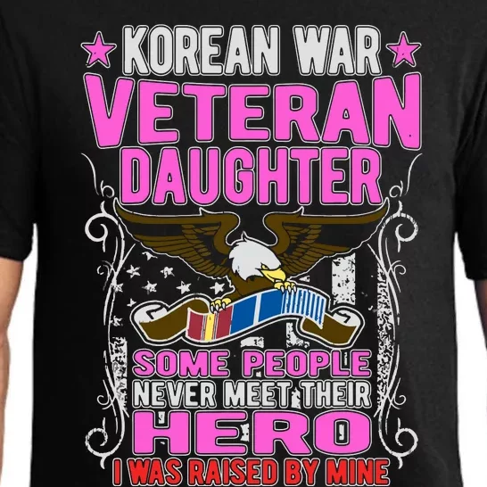 Proud Korean War Veteran Daughter Gift I Was Raised By Mine Pajama Set