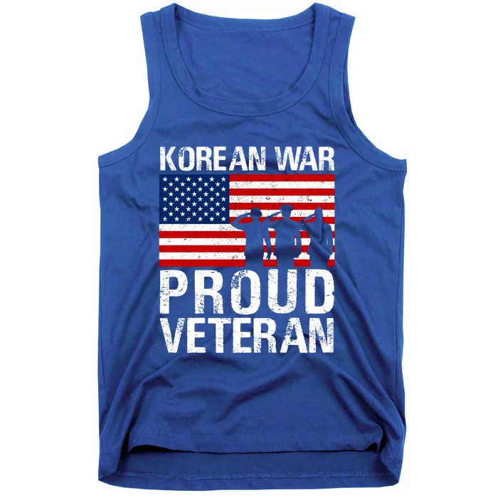 Proud Korean War Veteran Funny Gift Military Tank Top