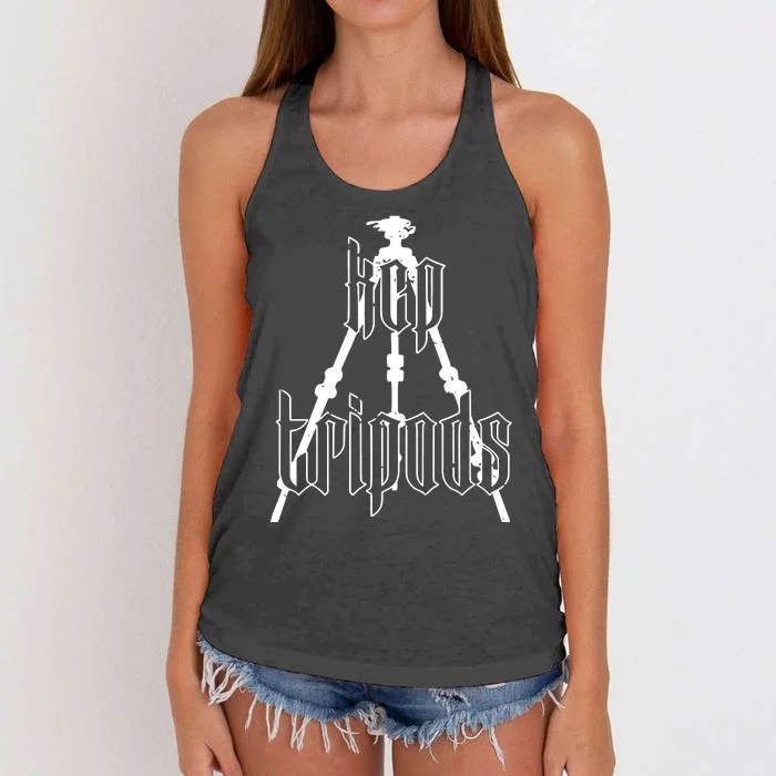 Pioneers Kcp X Tripods Women's Knotted Racerback Tank