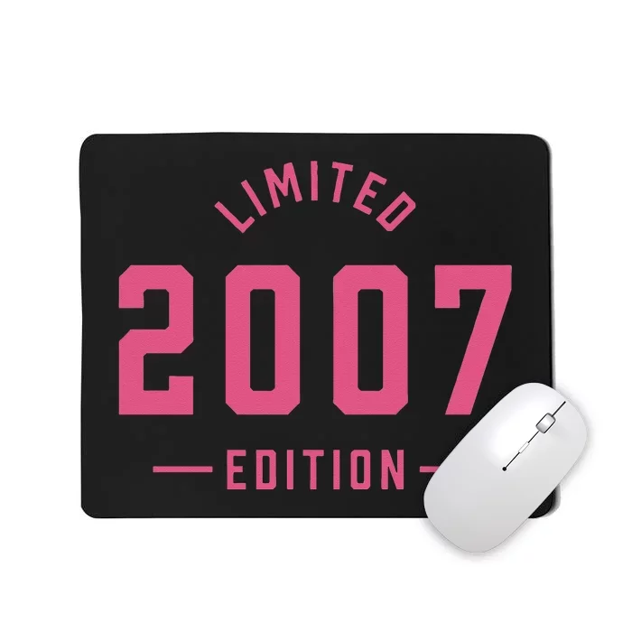 Pink Limited 2007 Edition Sweet 16th Birthday Teen Girl Mousepad