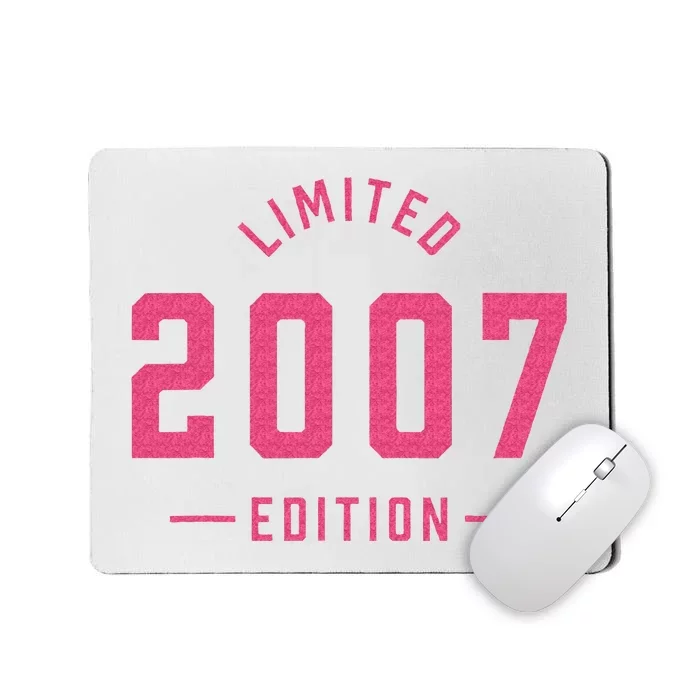 Pink Limited 2007 Edition Sweet 16th Birthday Teen Girl Mousepad