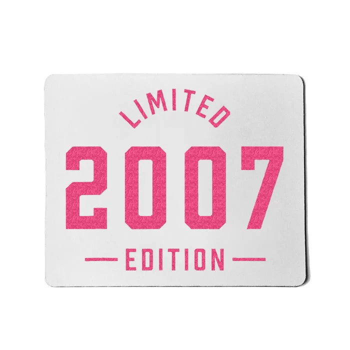 Pink Limited 2007 Edition Sweet 16th Birthday Teen Girl Mousepad