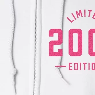 Pink Limited 2007 Edition Sweet 16th Birthday Teen Girl Full Zip Hoodie