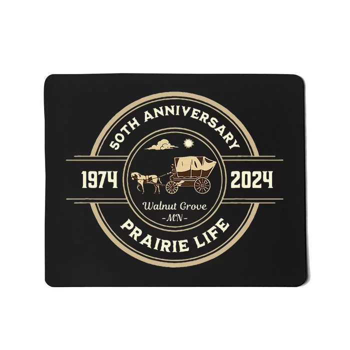 Prairie Life 50th Anniversary Celebration Walnut Mousepad