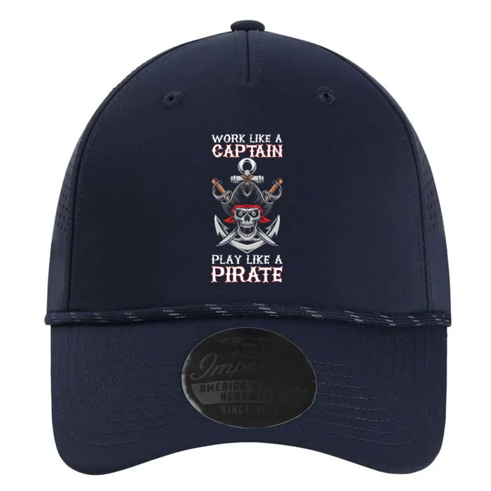 Play Like A Pirate Pirate Lovers Captain Pirate Gifts Performance The Dyno Cap