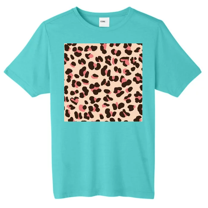 Pink Leopard Animal Print ChromaSoft Performance T-Shirt