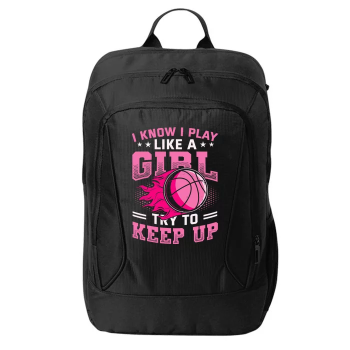 Play Like A Girl Basketball City Backpack