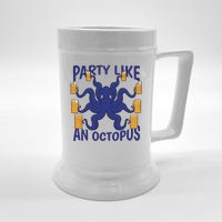 Party Like An Octopus Beer Beer Stein