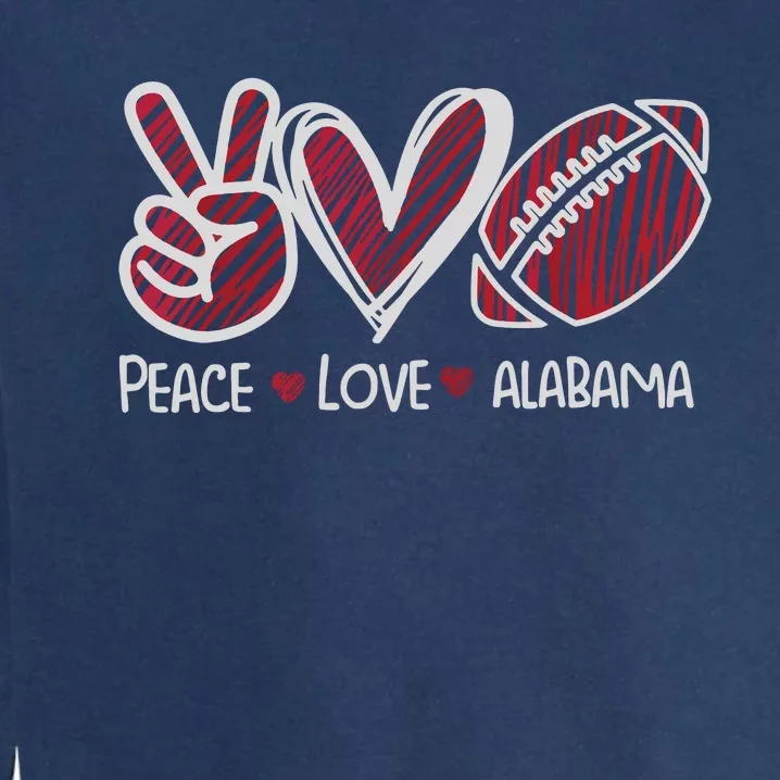 Peace Love Alabama Garment-Dyed Sweatshirt