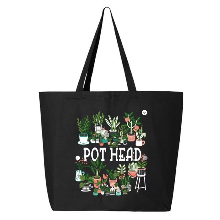 Plant Lover And Gardener Pot Head Succulent 25L Jumbo Tote